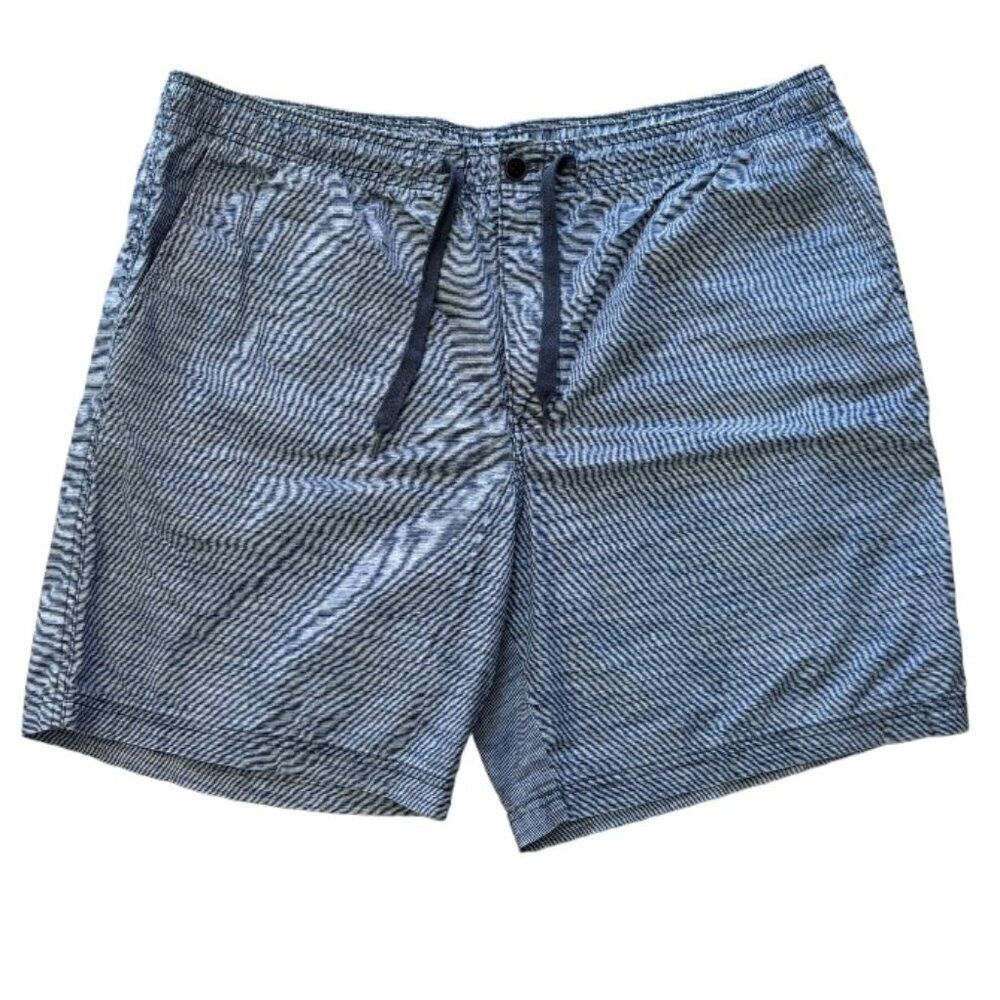 IZOD Saltwater  Denim Blue‎ Swim Trunks 100% Cotton Men's size 42